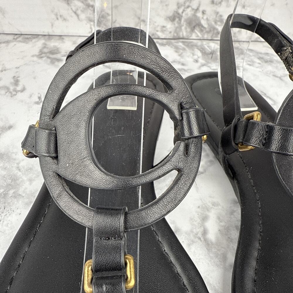Elegant Black Sandals - Picture 3 of 10